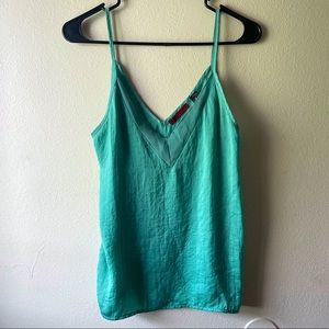 Cute n Flowy Teal Tank